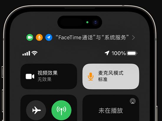 康定苹果授权维修网点分享iPhone在通话时让你的声音更清晰 