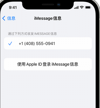 康定apple维修iPhone上无法正常发送iMessage信息 