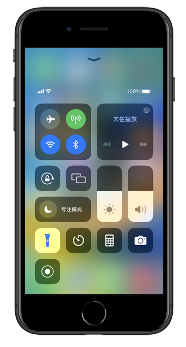 康定苹果14维修分享苹果iPhone 14 Pro手电筒开启方法 