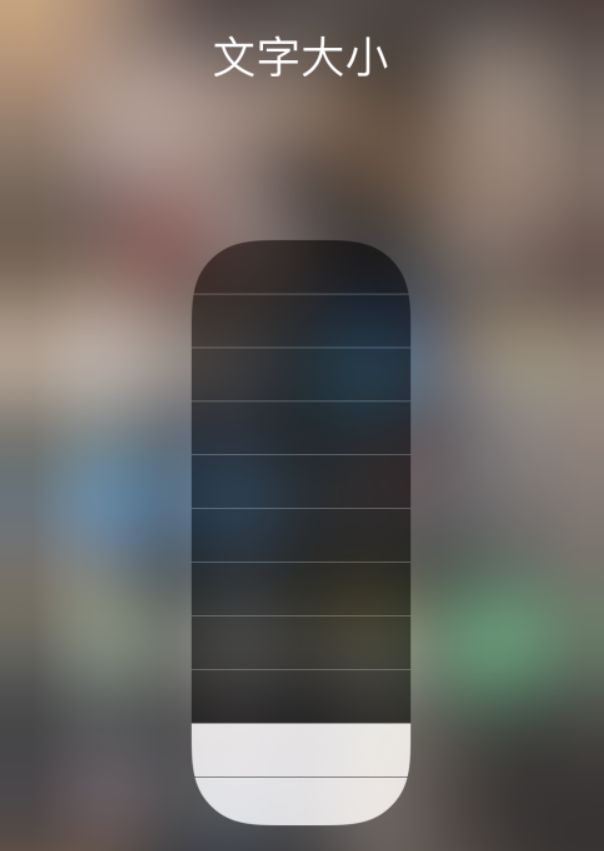 康定苹果手机维修分享小技巧：在 iPhone 控制中心快速调节字体大小 