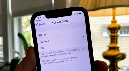 康定苹果手机维修分享iPhone 12如何打开或关闭5G网络 